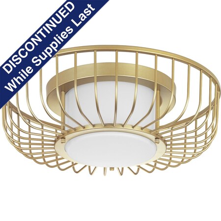 Progress Lighting Finesse Collection One-Light 15" LED Flush Mount P350089-078-30